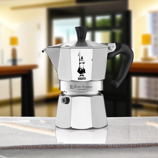 Bialetti Moka Express Stovetop Espresso Maker - 3 Cup Aluminium