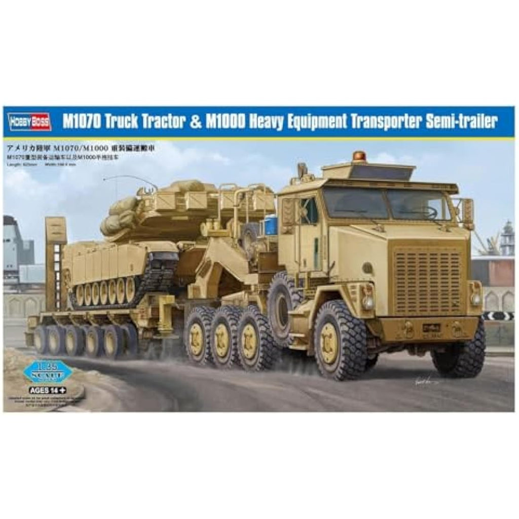 Hobbyboss 1:35 M1070/M1000 HETS Military Plastic Model Assembly Kit