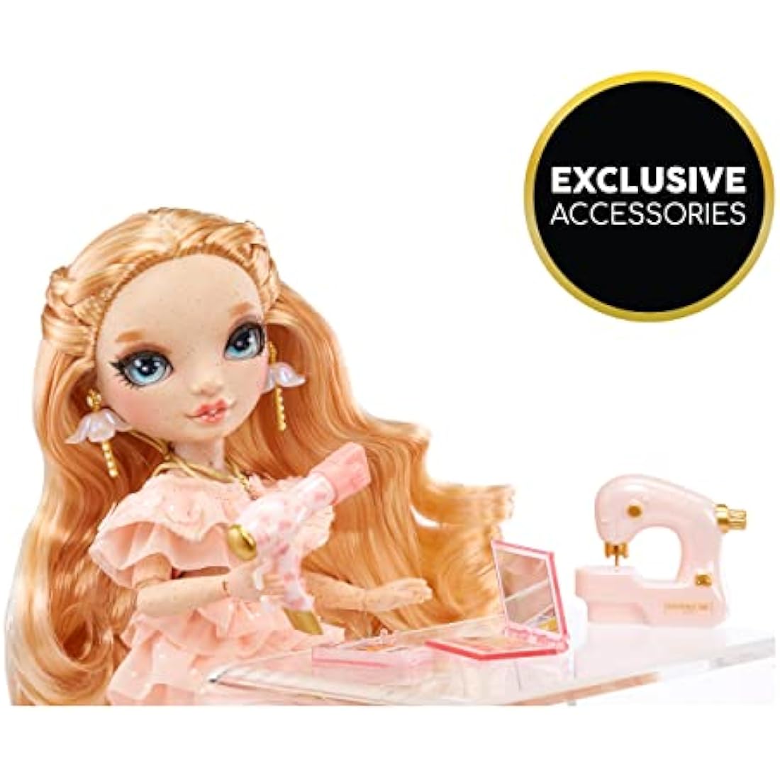 Rainbow High Victoria Whitman Fashion Doll – Light Pink with Freckles