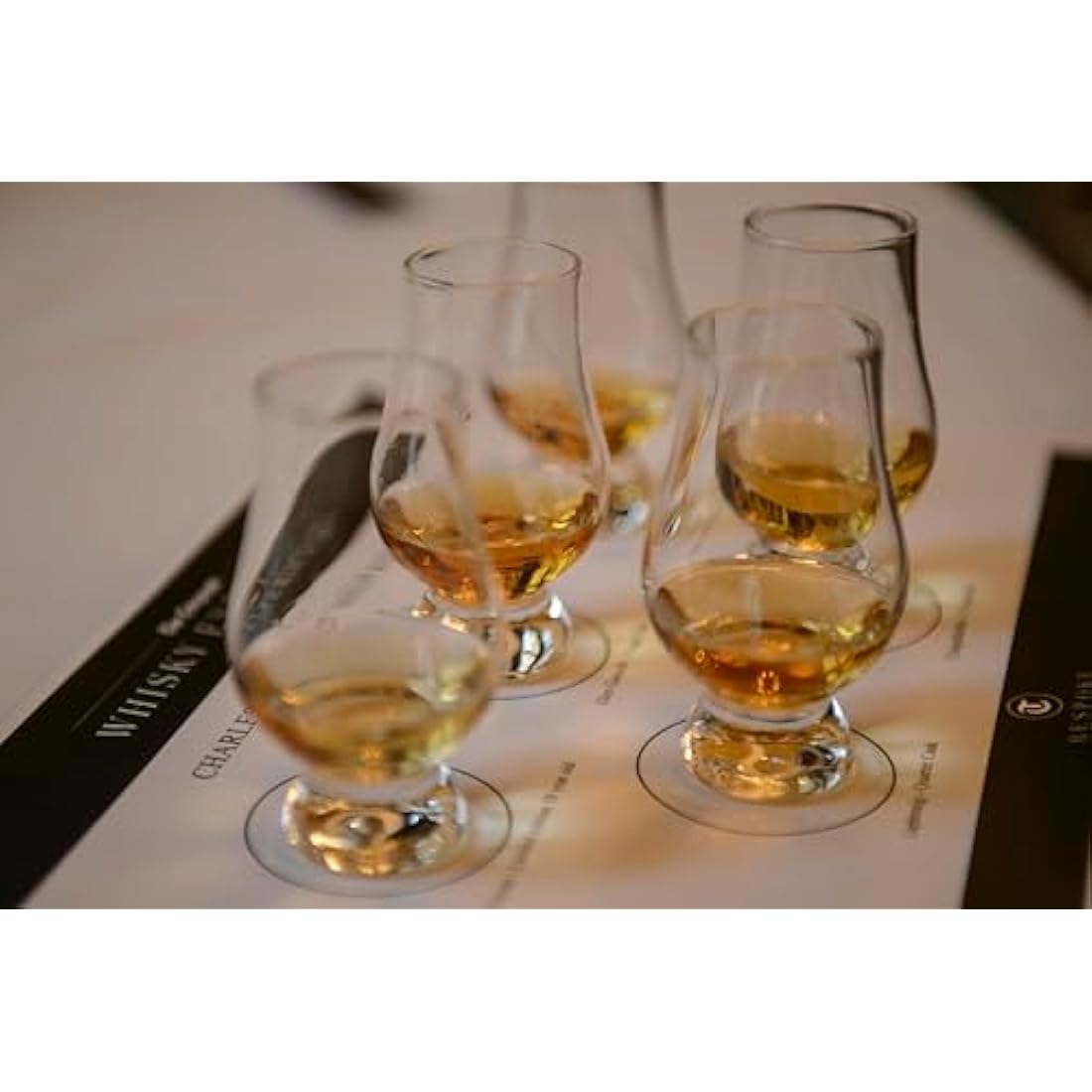 Glencairn Whisky Glass Set of 4 – Lead-Free Crystal Tasting Glasses
