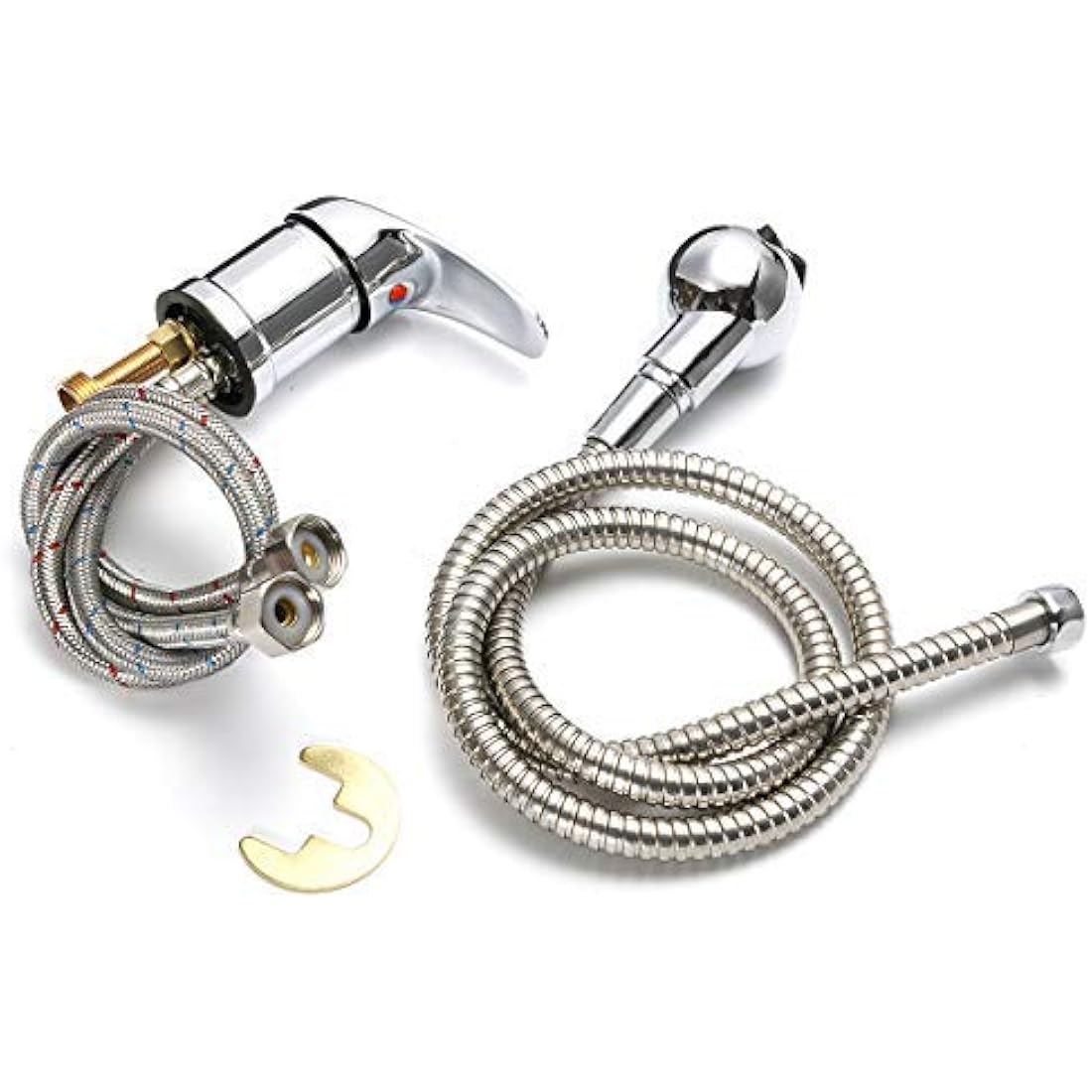 Jolof Store Salon Shampoo Bowl Mixer Tap and Sprayer Set - Zinc Alloy