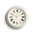 Jones Clocks Supper Club Wall Clock | 40cm Large Roman Numeral Grey