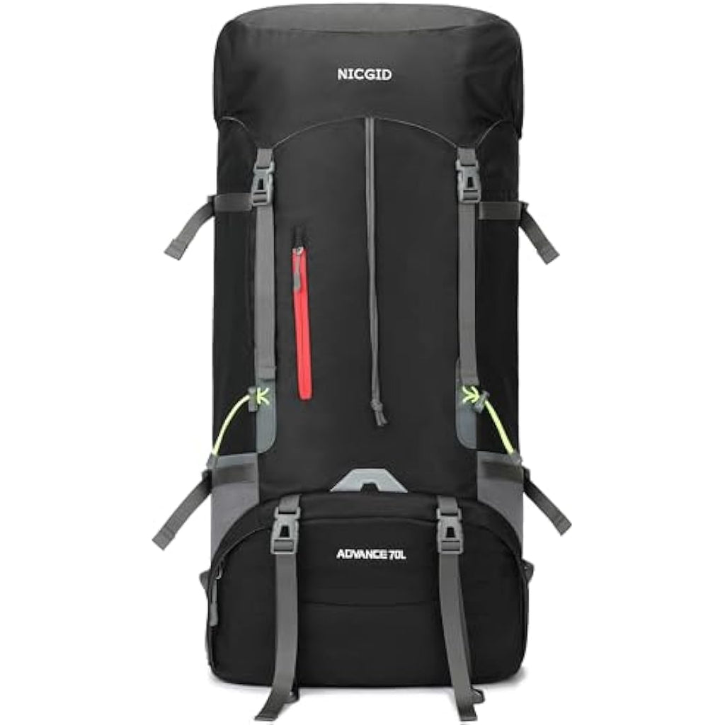 70L Hiking Backpack – Water Resistant Lightweight Rucksack