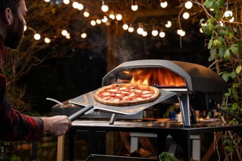 16" Aluminum Pizza Peel – Lightweight Long Handle Paddle