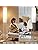 GyroVu 65” Floor Lamp | Modern Paper Lantern Standing Light with LED Bulb