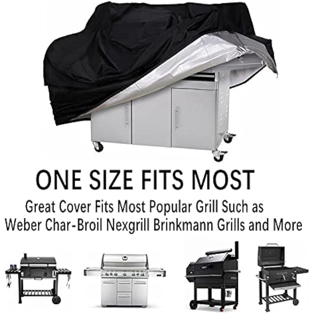 Jolof Store 58 Inch Grill Cover – Waterproof Heavy Duty Oxford Cloth
