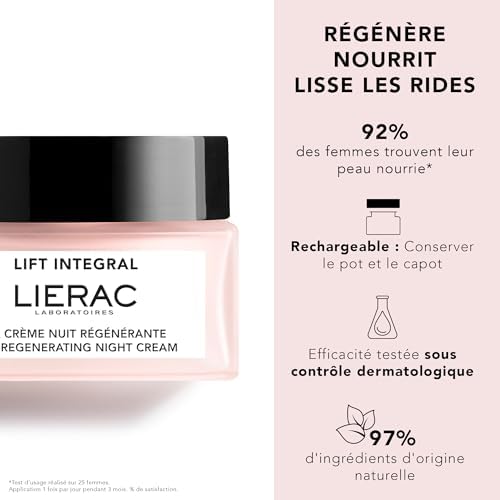 Lierac Lift Integral Regenerating Night Cream – Anti-Aging Face Lift 50ml