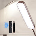 OUTON LED Floor Lamp - 15W Dimmable Gooseneck Reading Light, Bronze
