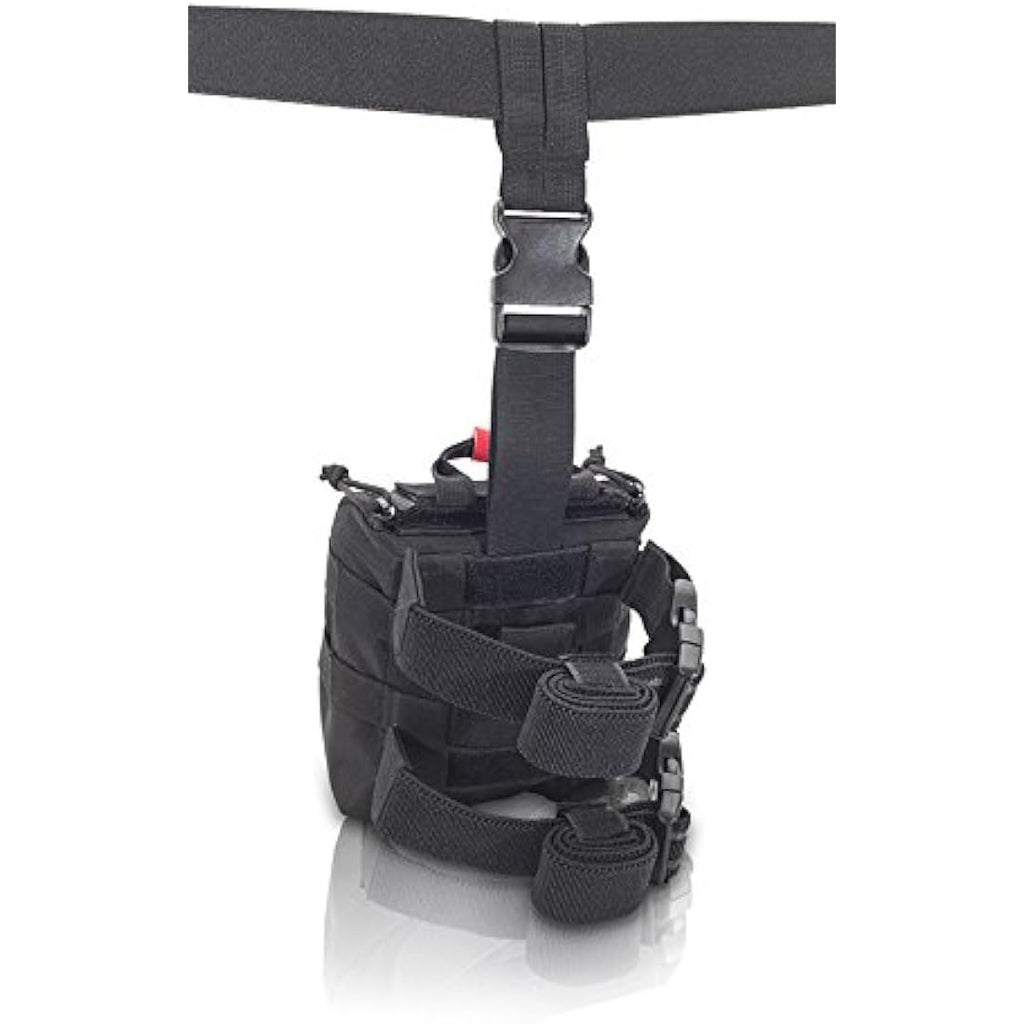 Elite Bags Fast'S Single Leg Molle Medical Pouch - Black Polyamide