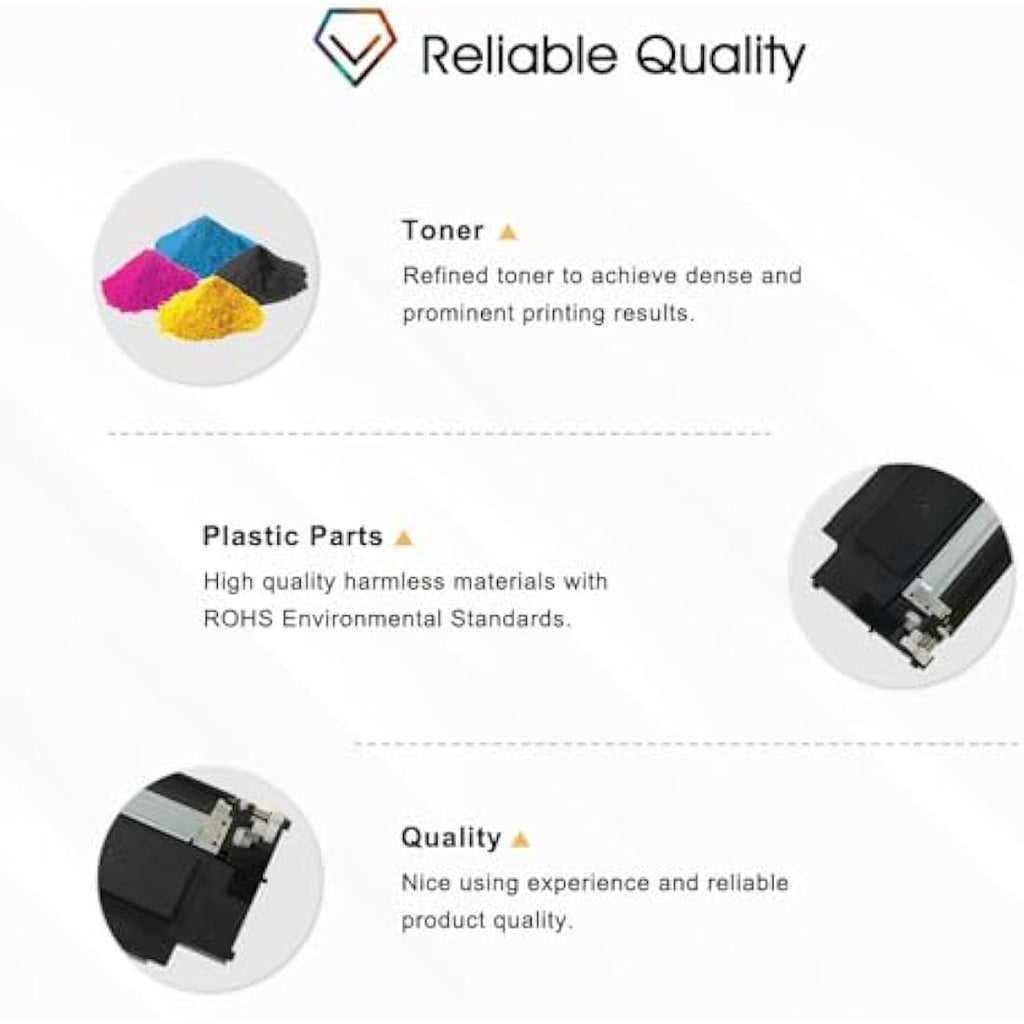 Cool Toner 117A Compatible Cartridge 4-Pack for HP Color Laser MFP 178 179