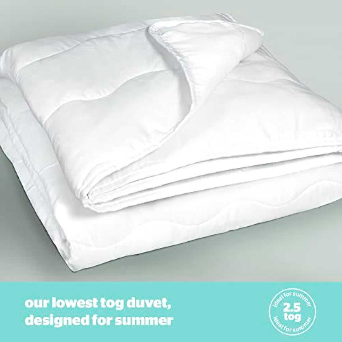 Silentnight Summer Breeze 2.5 Tog Duvet – Lightweight Double Quilt