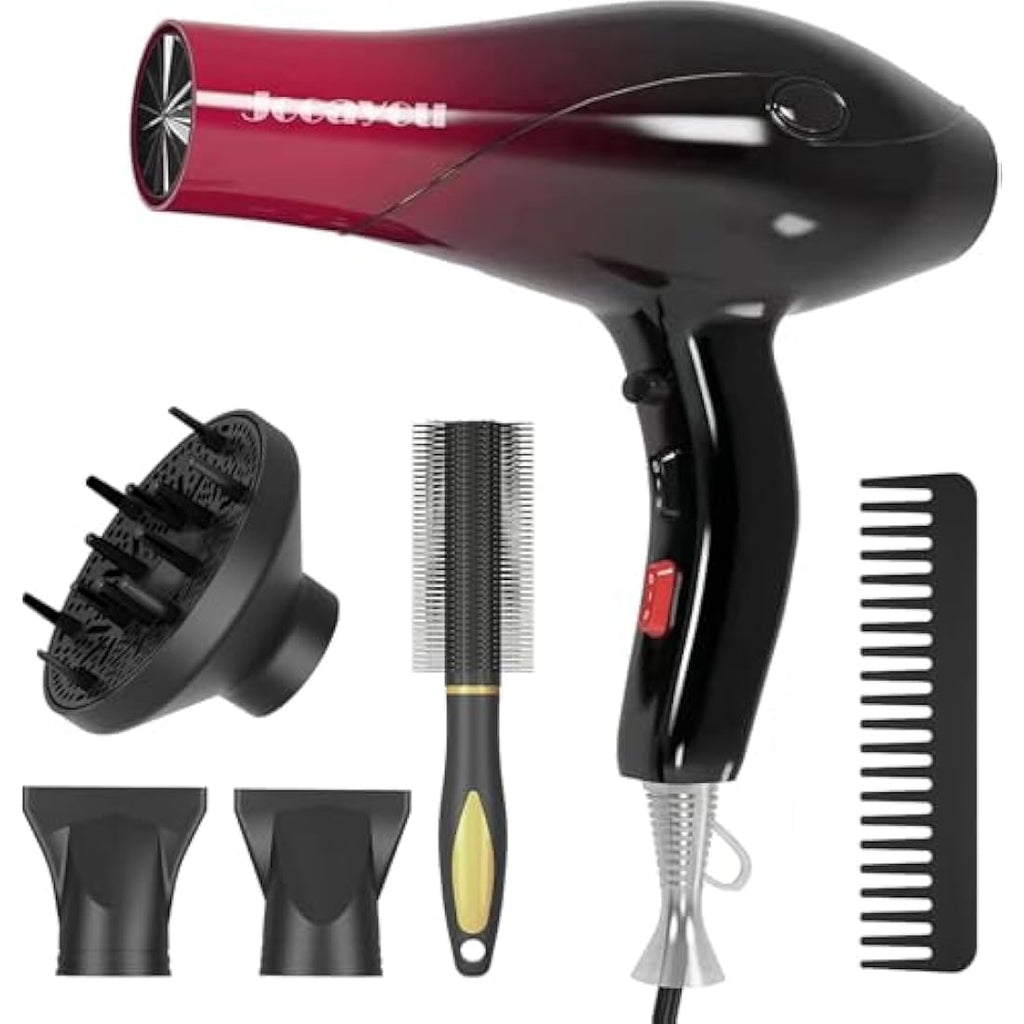 Jooayou 3000W Professional Ionic Hair Dryer with Diffuser | Salon Quality