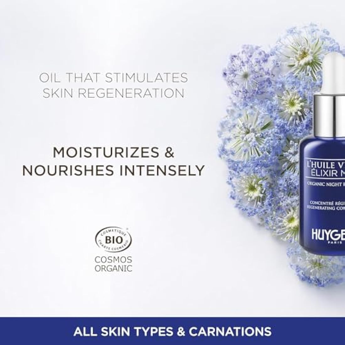 HUYGENS Day & Night Face Serum Duo – Hyaluronic Acid & Repair Oil