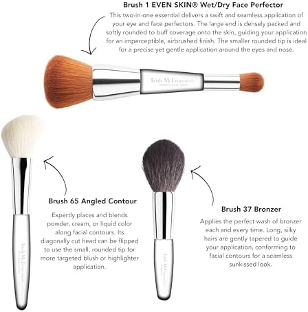 Trish McEvoy Brush 37 Bronzer – Professional Face Makeup Applicator
