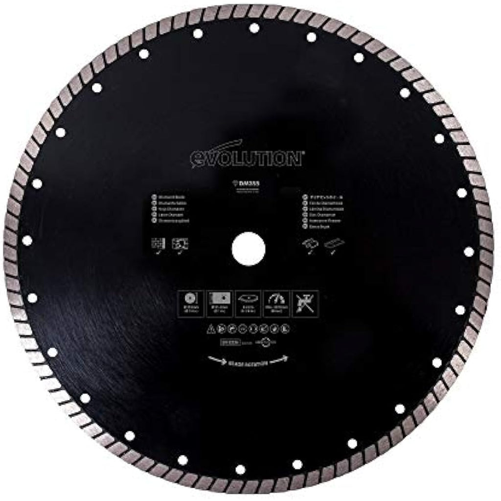 Evolution 355mm Diamond Blade for Roof Tiles and Slate – RAGEBLADE355