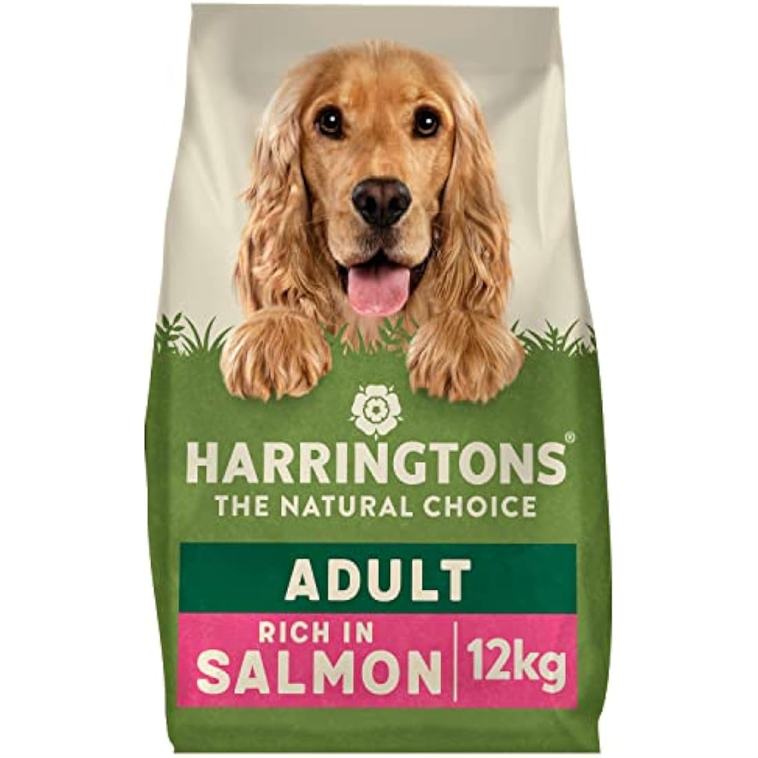 Harringtons Salmon & Potato Dry Adult Dog Food - Natural Ingredients 12kg