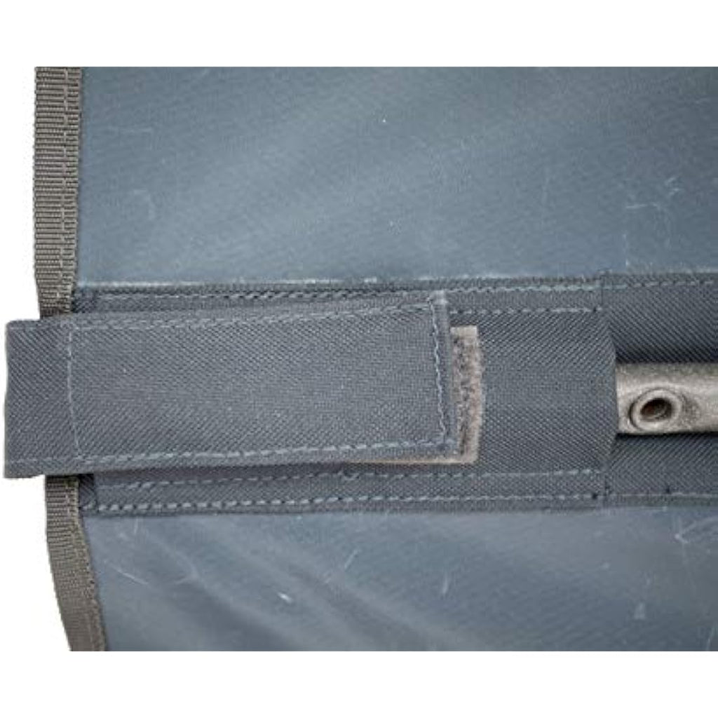 Vango Hush Double Campbed – Heavy Duty Steel Folding Bed, Granite Grey