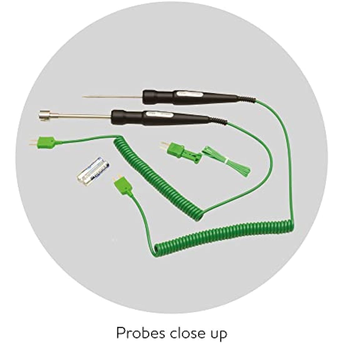 Martindale Legionella Testing Thermometry Kit with Probes – Yellow