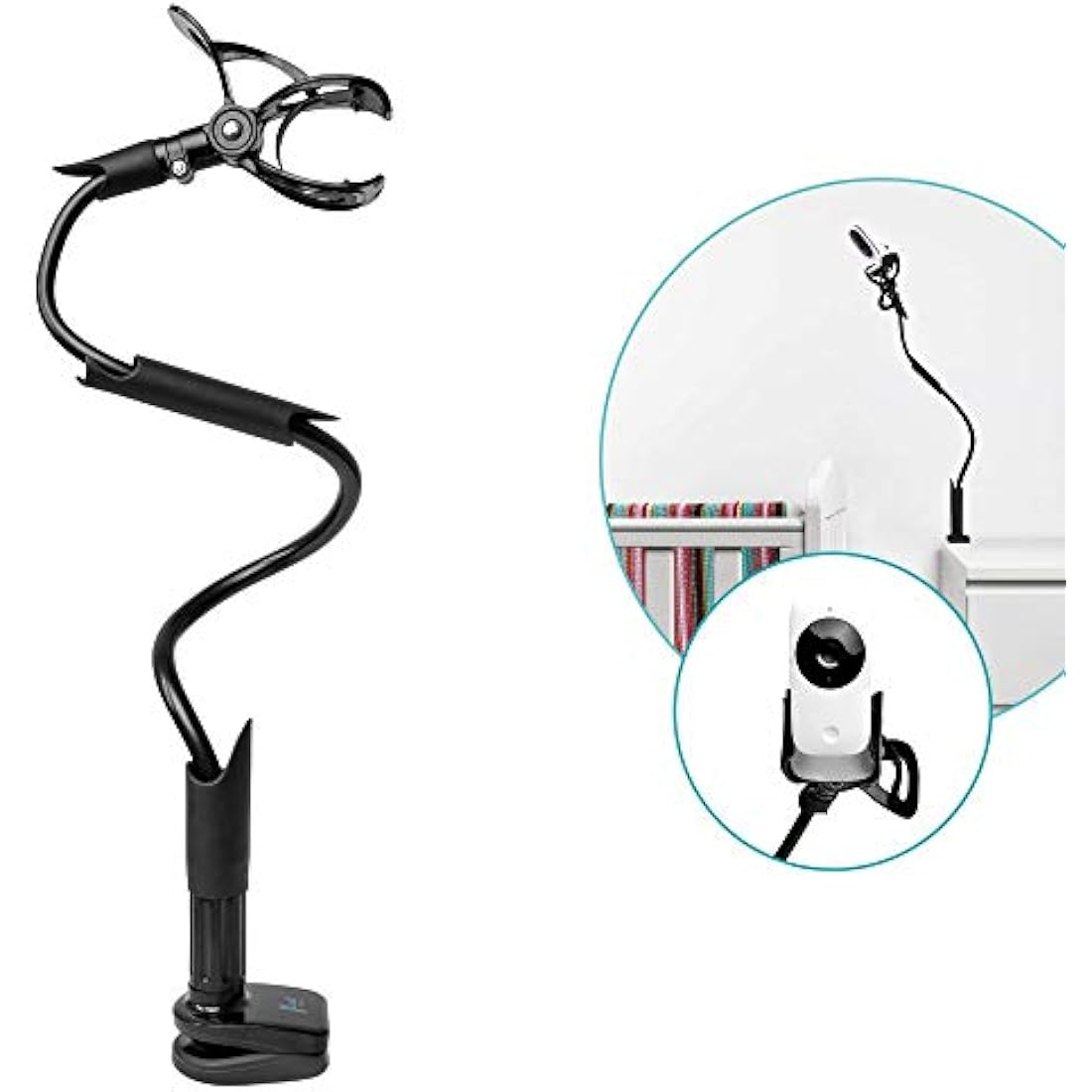 Flexi Twist Baby Monitor Holder – No-Drill Flexible Mount