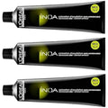 L'Oreal Inoa 4 Ammonia-Free Permanent Hair Color - 3 x 60ml Multipack