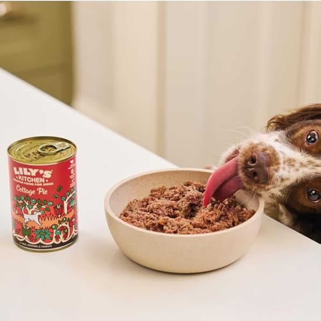 Lily's Kitchen Grain Free Beef Cottage Pie Wet Dog Food - 6 x 400g Tins