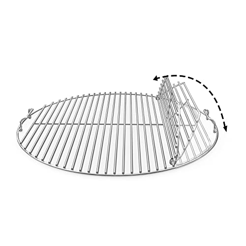 Onlyfire 21.5" Stainless Steel Cooking Grate for Weber 22" Charcoal Grill