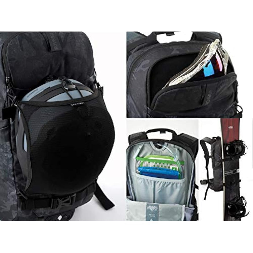 Nitro Rover 14L Mountain Bike Backpack – Forged Camo Hydration Pack