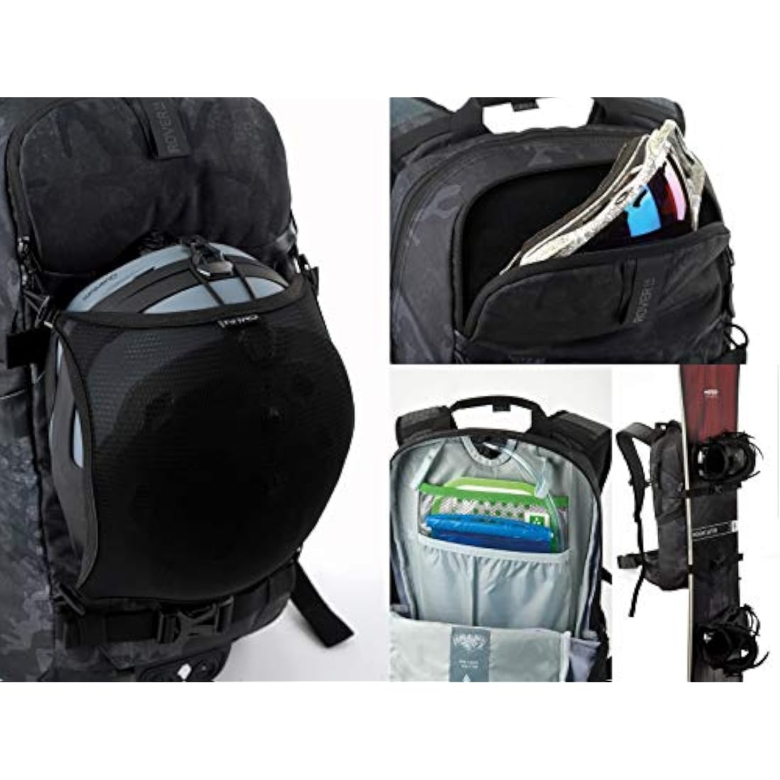 Nitro Rover 14L Mountain Bike Backpack – Forged Camo Hydration Pack