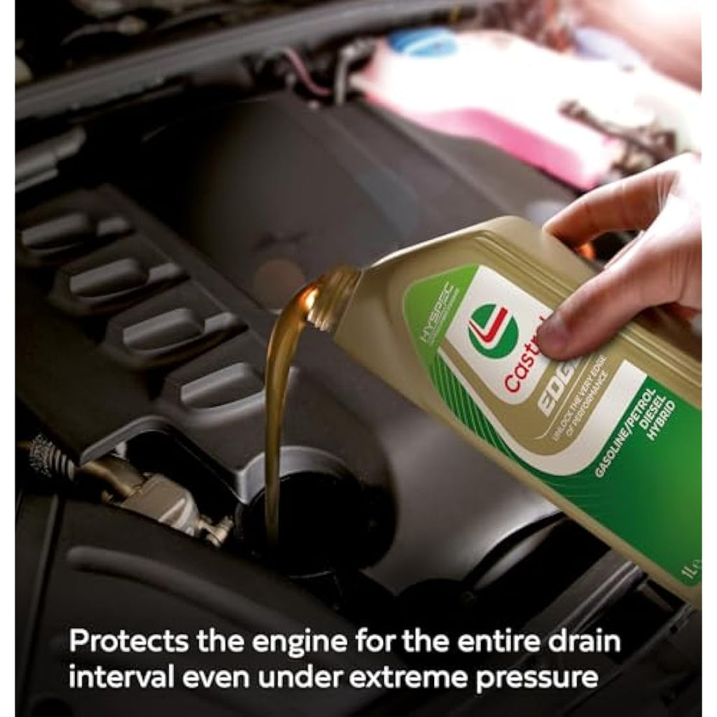 Castrol Edge 0W-30 LL Longlife Synthetic Engine Oil - 1L Gold