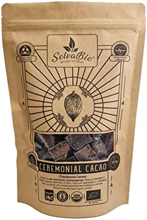 Organic Ceremonial Grade Cacao – Raw Peruvian Criollo, 500g