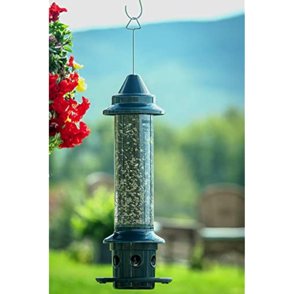 Jacobi Jayne Squirrel Proof Bird Feeder – Metal Buster Plus, Green