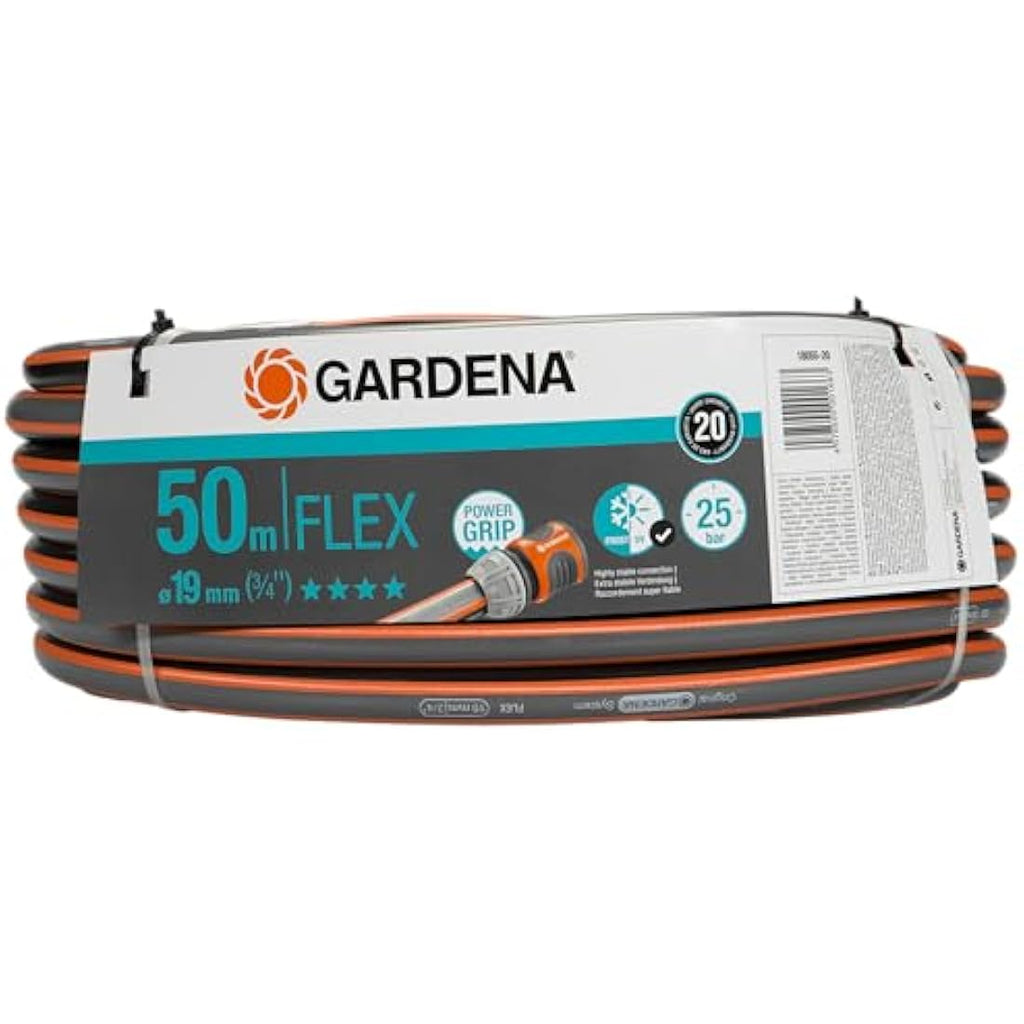Gardena Comfort Flex Garden Hose | 19mm (3/4") 50m | 25 Bar Pressure