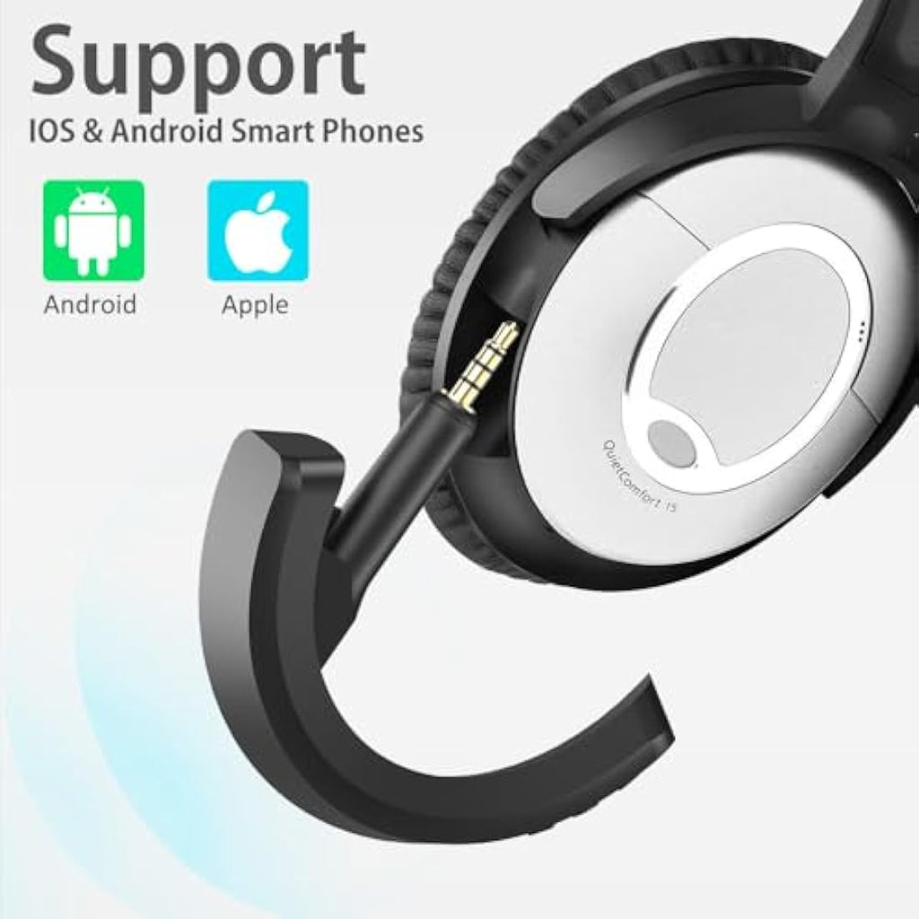 YOCOWOCO Bluetooth 5.0 Adapter for Bose QC15 QC2 Headphones | aptX
