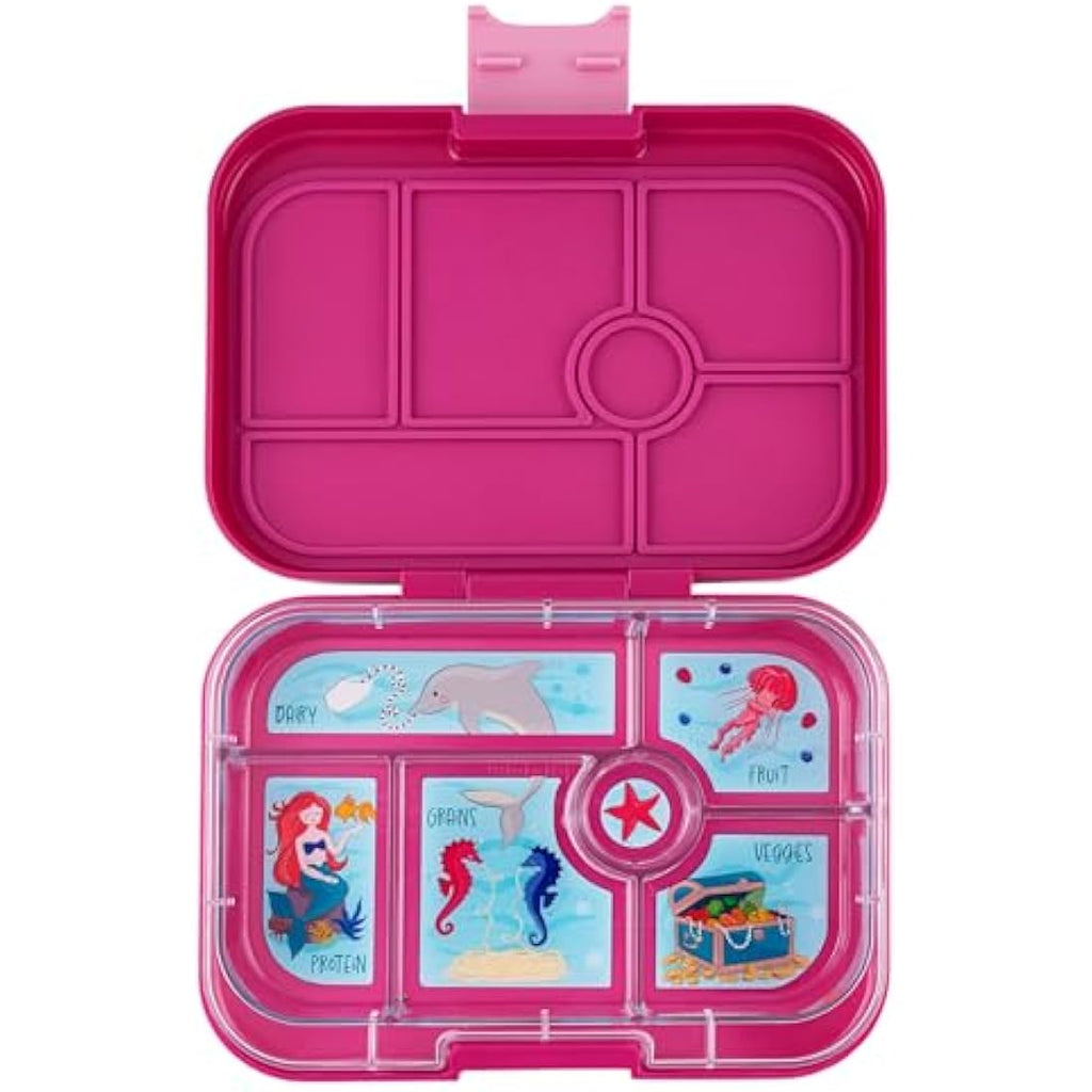 Yumbox Original Leakproof Kids Bento Lunch Box | 5-Compartment Purple