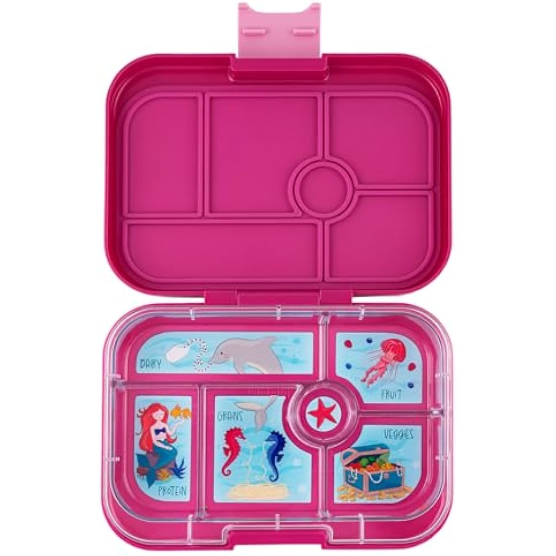 Yumbox Original Leakproof Kids Bento Lunch Box | 5-Compartment Purple