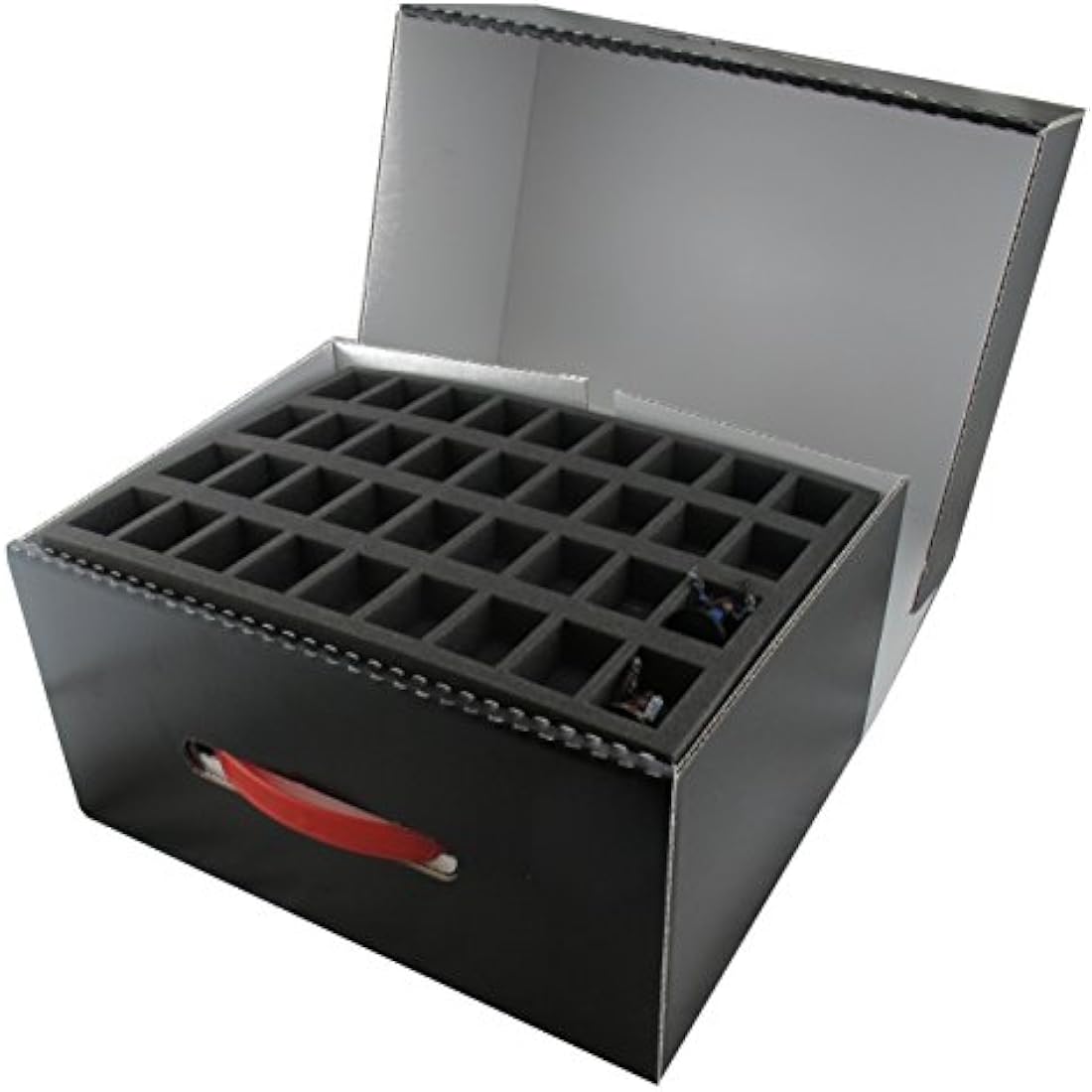 Tabletop Tyrant Defender Figure Case - Foam Storage for 144 Models