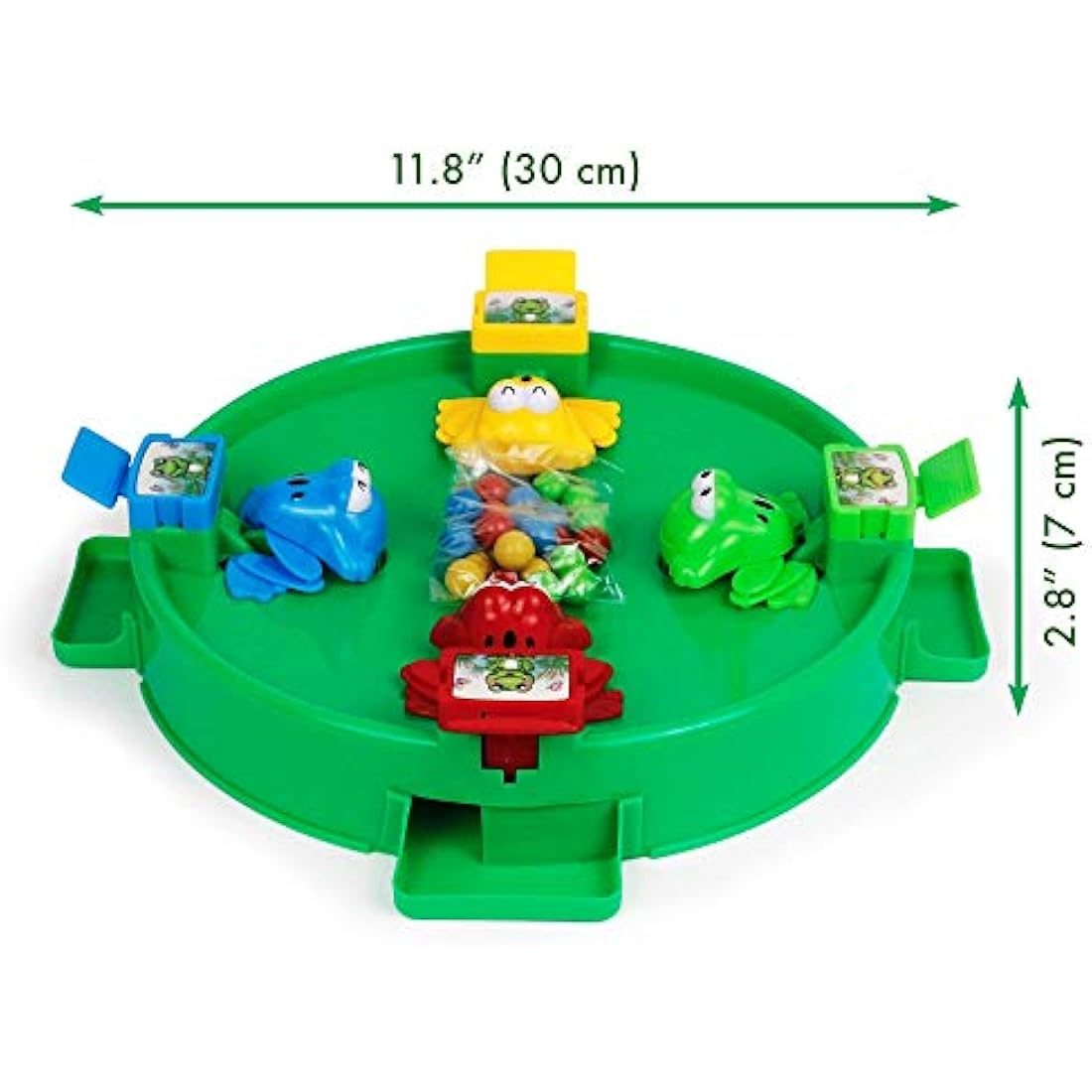 Jolof Store Hungry Frogs Family Board Game – 4 Player Kids Reflex Toy
