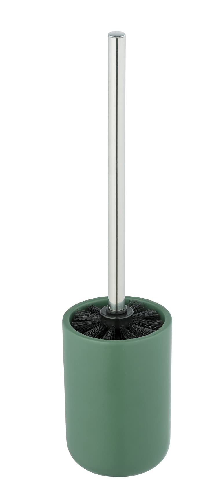 Allstar Olinda Ceramic Toilet Brush Holder – Green Matte Finish