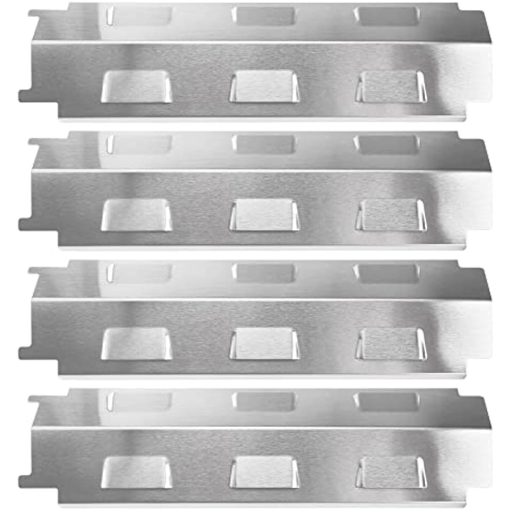 GFTIME 37CM Stainless Steel Heat Plate for Nexgrill & Charbroil, 4 Pack