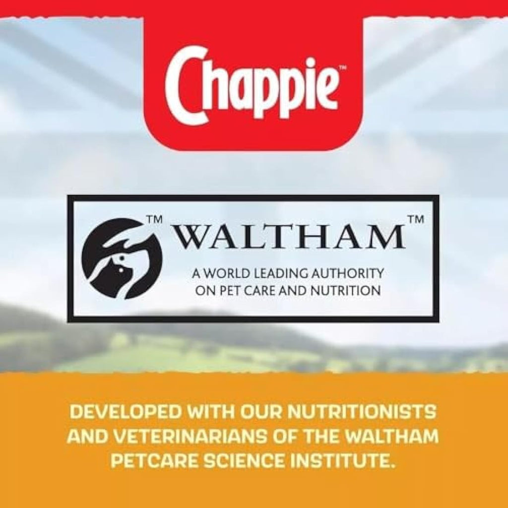 Chappie Complete Original Dog Food - Low Fat Wholegrain Kibble - 15 kg