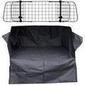 Heavy Duty Car Boot Liner & Mesh Dog Guard Barrier Kit