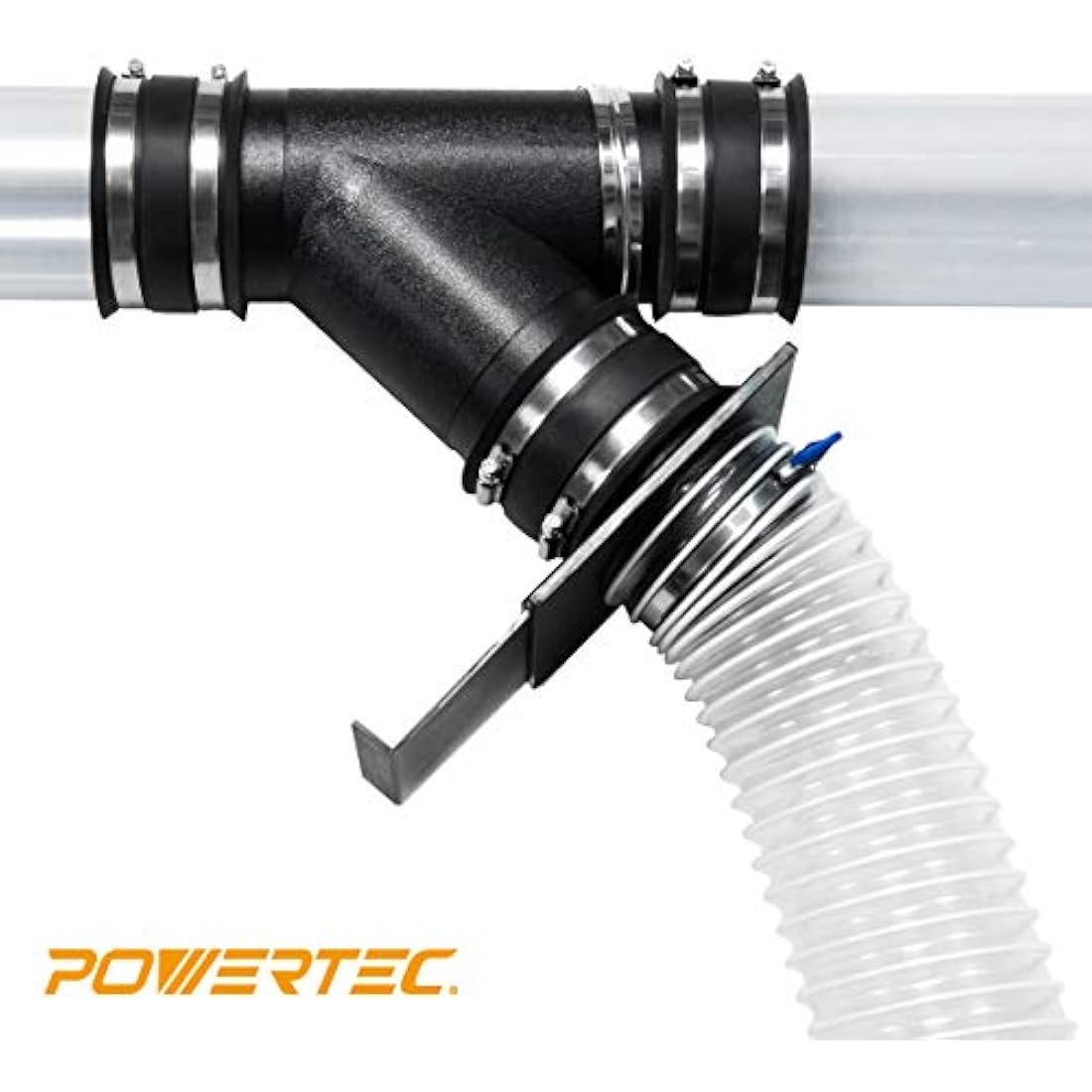 POWERTEC 2-1/2" Blast Gates for Dust Collection, ABS Plastic – 6 Pack