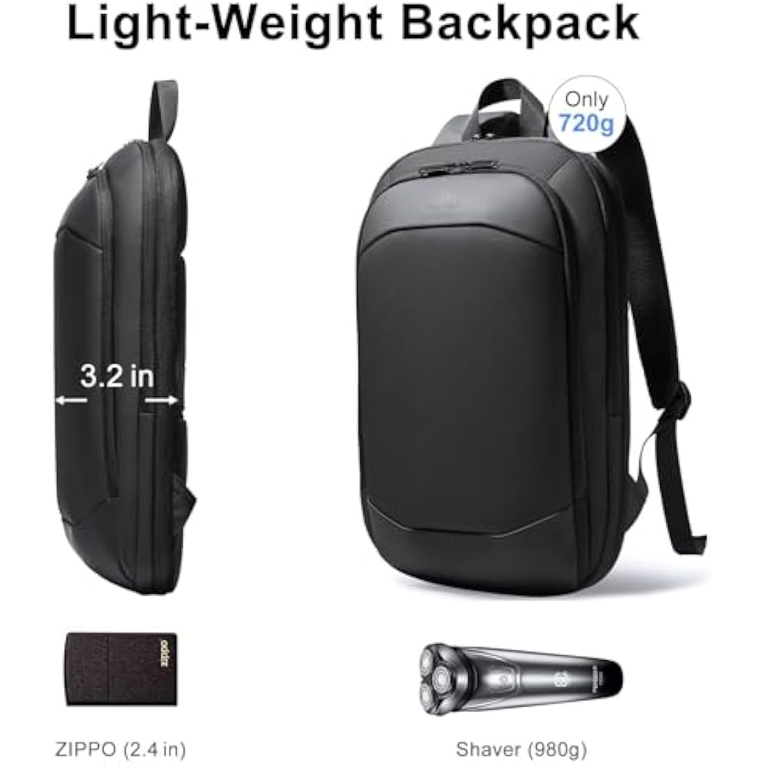 Heroic Knight Expandable Laptop Backpack | 15.6 Inch Water-Resistant