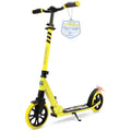 SereneLife Folding Kick Scooter – Big Wheels & Adjustable Handlebar