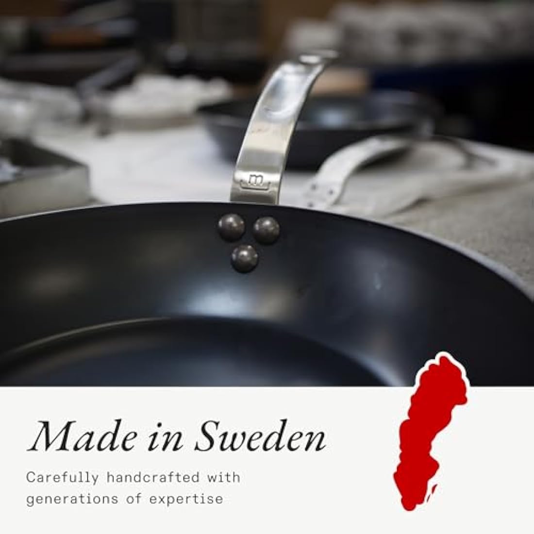 Jolof Store Carbon Steel Griddle – Induction Compatible Searing Pan