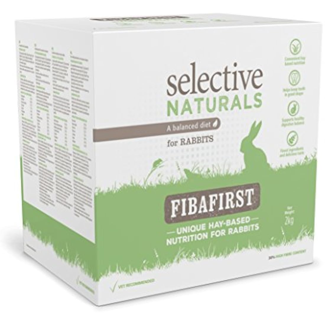 Supreme Petfoods Selective Naturals Fibafirst Rabbit Food - 2kg