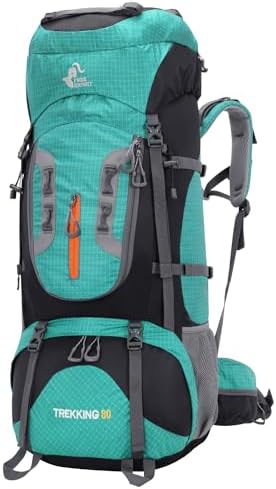 80L Waterproof Hiking Backpack – Large Camping Rucksack