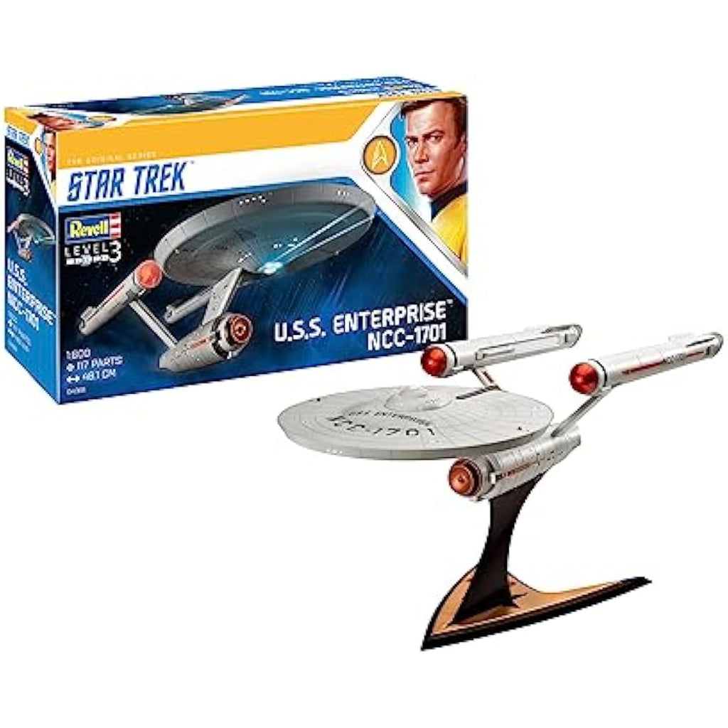 Revell Star Trek U.S.S. Enterprise NCC-1701 1:600 Plastic Model Kit