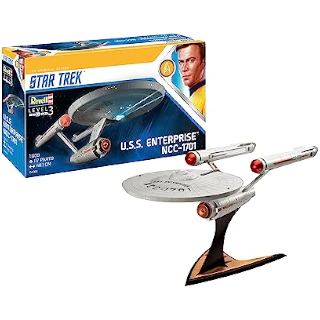Revell Star Trek U.S.S. Enterprise NCC-1701 1:600 Plastic Model Kit