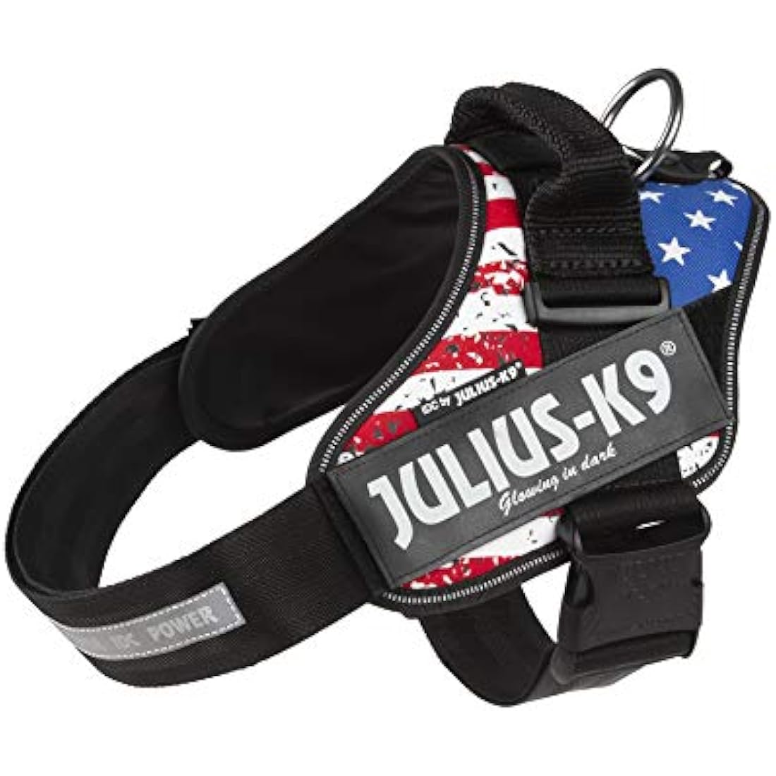 Jolof Store IDC Powerharness Dog Harness - USA Flag - Size L/1